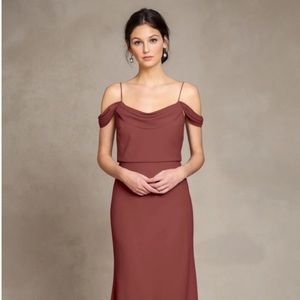 Jenny Yoo Bridesmaid Dress Cinnamon Rose size 4
